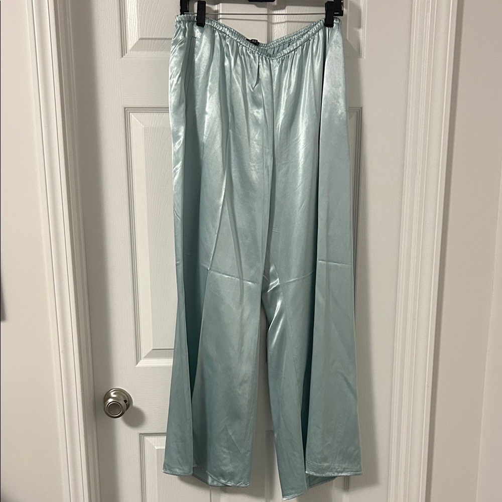 J. Crew Cosmo Wide-Leg Pants - Soft Blue